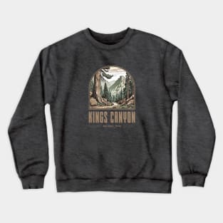 Kings Canyon National Park Crewneck Sweatshirt